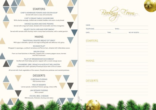 Christmas Menus A4 DS2